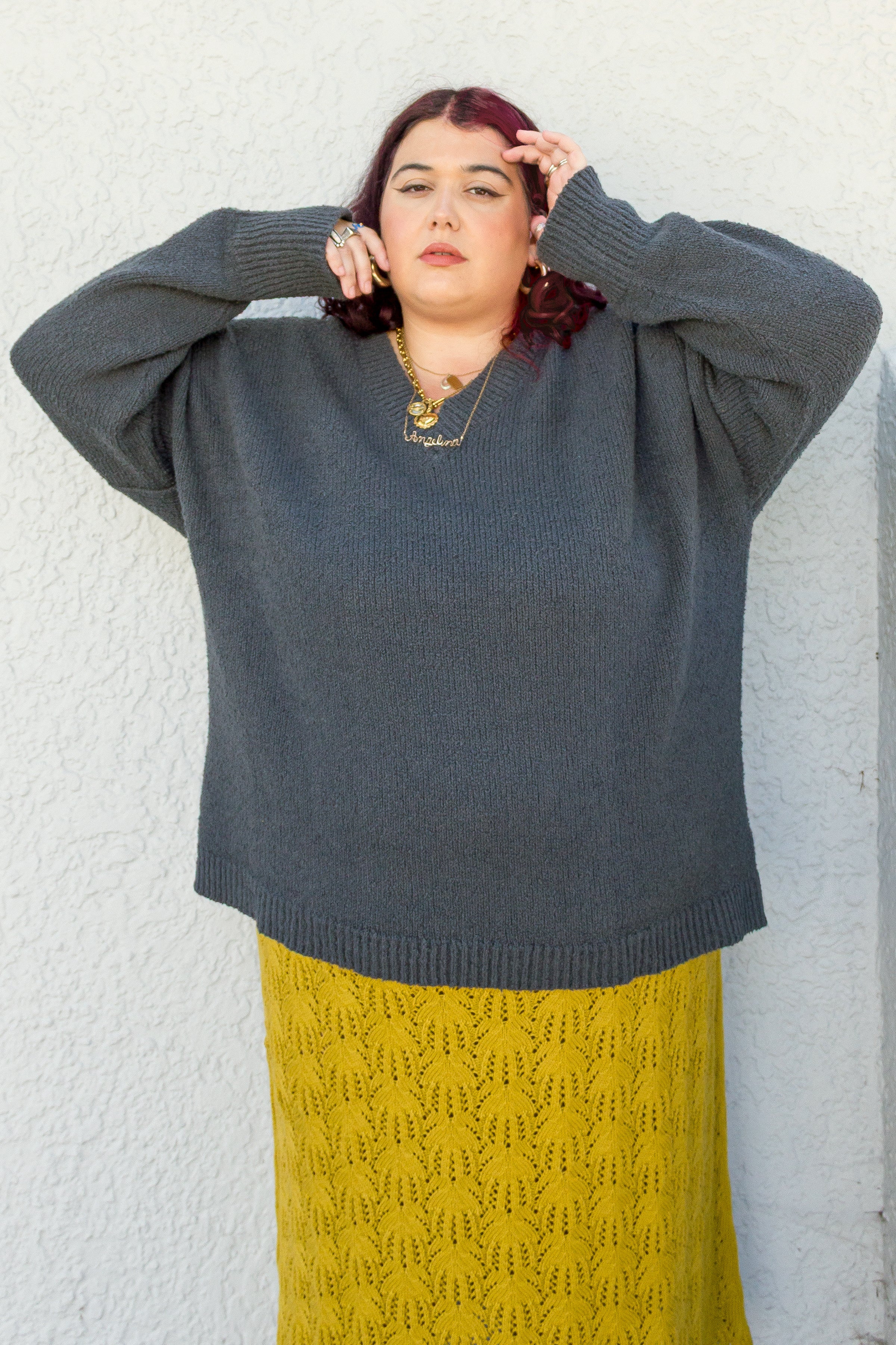 Mae Sweater Skirt - Image 5