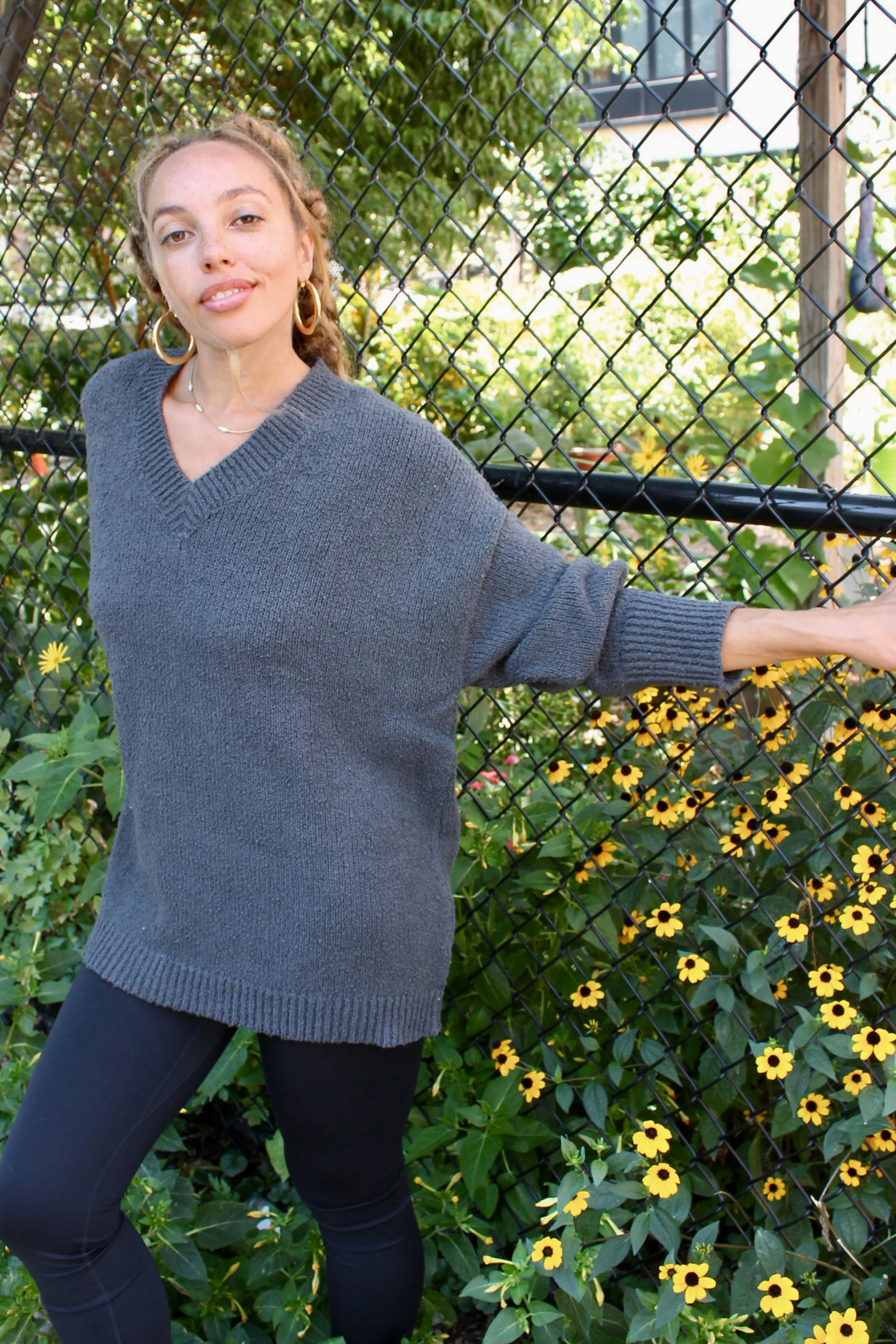 Vera V-Neck Sweater - Image 4