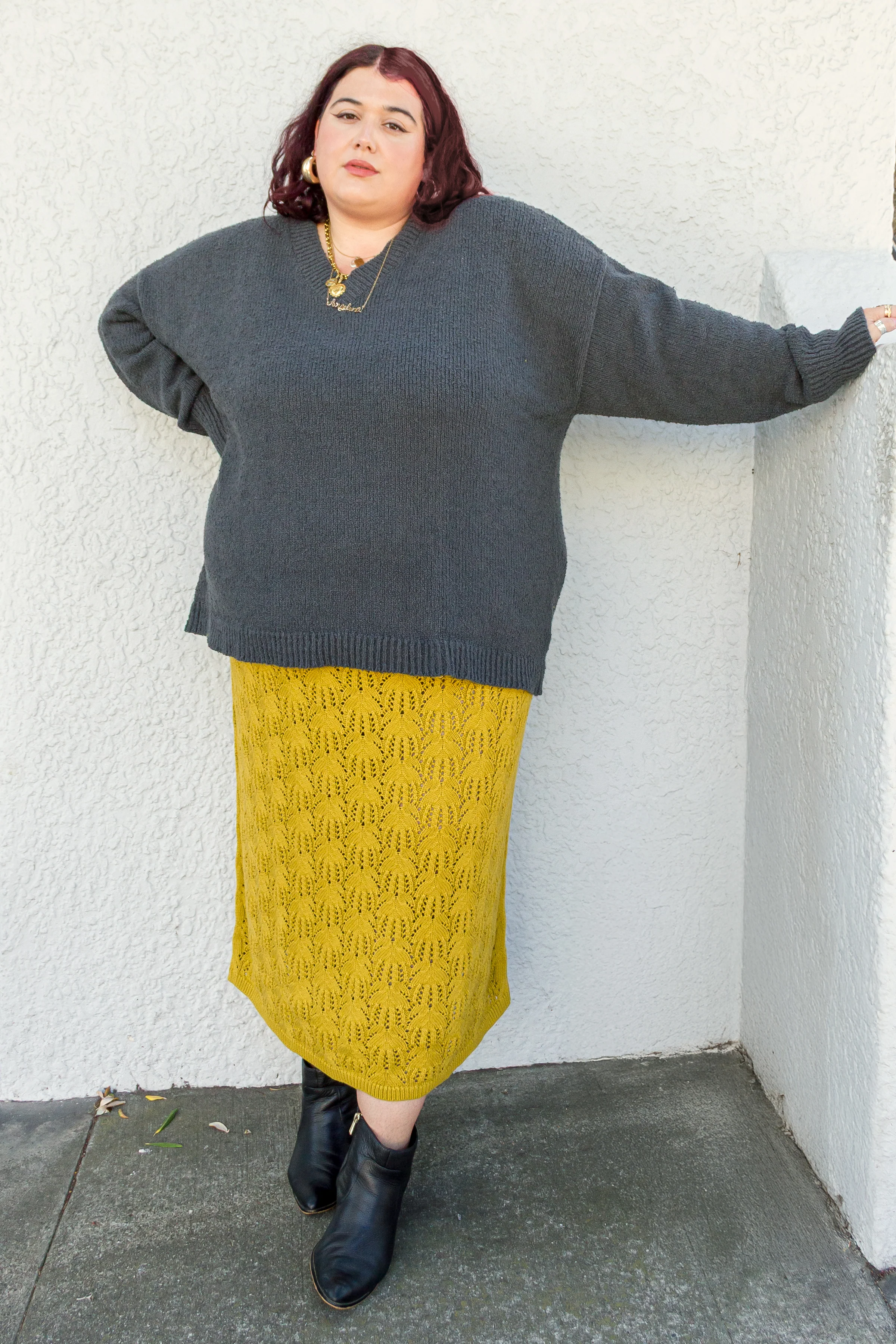Mae Sweater Skirt - Image 3